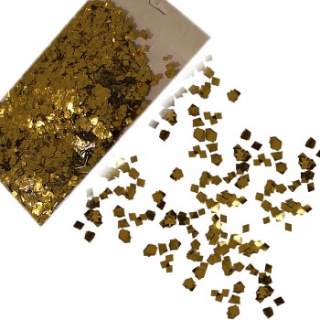 Gold Mini Squares - 100g bag 